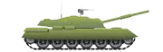 User owns 1x Battle Tank